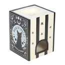 Black Cat Book of Spells Mystical Magic Wax Burner - Forelo Scents