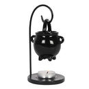 Black Witch Mystical Magic Hanging Cauldron Wax Burner - Forelo Scents