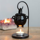 Black Witch Mystical Magic Hanging Cauldron Wax Burner - Forelo Scents