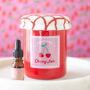 Cherry Jam Jar With Lid Shaped Kitchen or Bakery Wax Burner - Forelo Scents