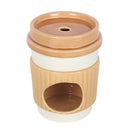Coffee Cup Shaped Fun Ceramic Kitchen Coffee Shop Wax Burner - Forelo Scents