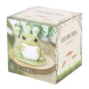 Frog Shaped Wax Burner or Oil Burner on A Lilipad Cute Gift - Forelo Scents