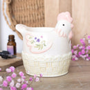 Hen Shaped Ceramic Animal Farm Shop Novelty Gift Wax Burner - Forelo Scents
