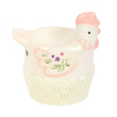 Hen Shaped Ceramic Animal Farm Shop Novelty Gift Wax Burner - Forelo Scents