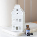 White Nordic House Wax Burner or Oil Burner Gift - Forelo Scents