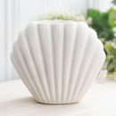 White Shell Shaped Seashell Beach Wax Burner or Oil Burner Gift - Forelo Scents