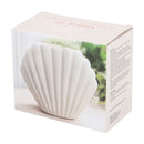 White Shell Shaped Seashell Beach Wax Burner or Oil Burner Gift - Forelo Scents