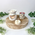Amor Ceramic Wax Melt Burner & Scented Wax Bundle – Perfect Home Gift - Forelo Scents
