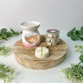 Amor Ceramic Wax Melt Burner & Scented Wax Bundle – Perfect Home Gift - Forelo Scents