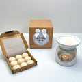 Amor Burner & Wax Melt Thank You Gift Set – Ceramic Heart Design - Forelo Scents