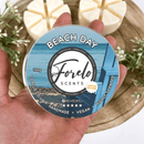Beach Day Soy Wax Melt – Coconut, Bamboo & Marine Summer Scent - Forelo Scents