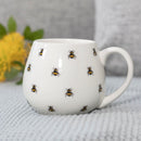 Bee Happy Ceramic Mug – Round Design for Coffee & Tea Lovers - Forelo Scents