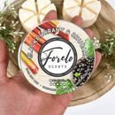 Blackcurrant & Rhubarb Soy Wax Melt – Sweet & Fruity Home Fragrance - Forelo Scents