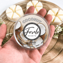 Coconut Soy Wax Melt – Tropical, Fresh Home Fragrance - Forelo Scents