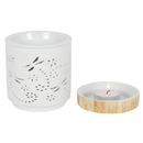 Dragonfly Ceramic Burner & Wax Melt Bundle - Forelo Scents