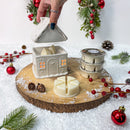 Gingerbread House Burner & Wax Melt Gift Set For Home Fragrance - Forelo Scents