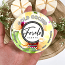 Gold Orchid Soy Wax Melt – Luxurious Floral Home Fragrance - Forelo Scents