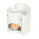 Heart Ceramic Wax Melt Burner - Aromatherapy - Forelo Scents