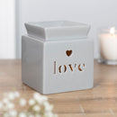 Love Design Ceramic Wax Melt Burner - Stylish and Functional - Forelo Scents