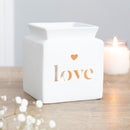 Love Design Ceramic Wax Melt Burner - Stylish and Functional - Forelo Scents