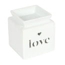 Love Design Ceramic Wax Melt Burner - Stylish and Functional - Forelo Scents