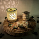 Aromatherapy Mandala Wax Melts Burner Set - Relaxing Home Fragrance - Forelo Scents