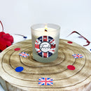 Platinum Jubilee Soy Candle – Luxury Hand-Poured Celebration Gift - Forelo Scents
